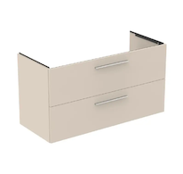 Ideal Standard i.Life B - Umyvadlová skříňka, 120x63x51 cm, 2 zásuvky, matná písková T5514NF