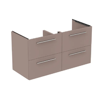 Ideal Standard i.Life B - Umyvadlová skříňka 120x63x51 cm, 4 zásuvky, matná béžová T5278NH