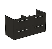 Ideal Standard i.Life B - Umyvadlová skříňka 120x63x51 cm, 4 zásuvky, matná uhlově šedá T5278NV