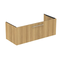 Ideal Standard i.Life B - Umyvadlová skříňka, 44x120x51 cm, 1 zásuvka, přírodní dub T5515NX