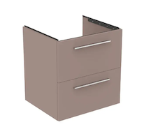 Ideal Standard i.Life B - Umyvadlová skříňka 60x63x51 cm, 2 zásuvky, matná béžová T5270NH