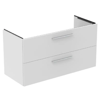 Ideal Standard i.Life B - Umyvadlová skříňka, 63x120x51 cm, 2 zásuvky, matná bílá T5514DU