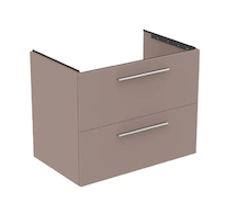 Ideal Standard i.Life B - Umyvadlová skříňka 80x63x51 cm, 2 zásuvky, matná béžová T5272NH