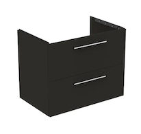 Ideal Standard i.Life B - Umyvadlová skříňka 80x63x51 cm, 2 zásuvky, matná uhlově šedá T5272NV