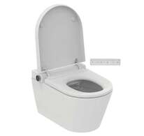 Ideal Standard i.life E - Elektronický bidet s keramikou, závěsný, SoftClose, RimLS+, bílá K875501