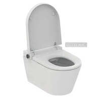 Ideal Standard i.life E - Elektronický bidet s keramikou, závěsný, SoftClose, RimLS+, bílá K875501