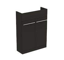 Ideal Standard i.Life S - Umyvadlová skříňka, 60x21x83 cm, 2 dvířka, uhlově matná šedá T5298NV