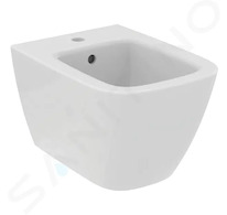 Ideal Standard i.Life S - Závěsný bidet, 355x480 mm, s přepadem, otvor pro baterii, bílá T459301