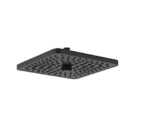 Ideal Standard Idealrain ALU+ - Hlavová sprcha, 26x26 cm, 2 proudy, hedvábná černá BE223XG