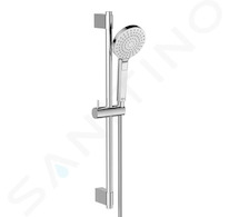 Ideal Standard Idealrain Evo Jet - Set sprchové hlavice Circle 11 cm, 3 proudy, tyče a hadice, chrom B2233AA