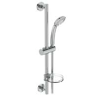 Ideal Standard Idealrain - Set sprchové hlavice 100, 1 proud, tyče a hadice, chrom B9414AA