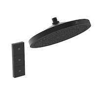 Ideal Standard Idealrain Solos - Hlavová sprcha, průměr 30 cm, 3 proudy, hedvábná černá A7889XG