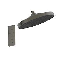 Ideal Standard Idealrain Solos - Hlavová sprcha, průměr 30 cm, 3 proudy, Magnetic Grey A7889A5