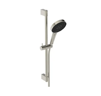 Ideal Standard Idealrain Solos - Set sprchové hlavice, tyče a hadice, 3 proudy, EcoFlow, Silver Storm A7897GN