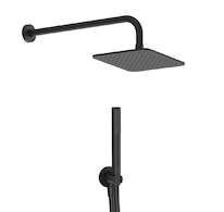 Ideal Standard Idealrain - Sprchový set bez baterie, 20x20 cm, matná černá BD781XG