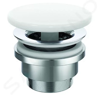 Ideal Standard Ipalyss - Neuzavíratelná výpusť, matná bílá E2114V1