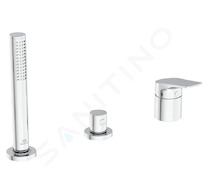 Ideal Standard La Dolce Vita - Baterie na okraj vany, 3-otvorová instalace, chrom BD670AA