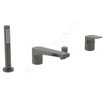 Ideal Standard La Dolce Vita - Baterie na okraj vany, 4-otvorová instalace, Magnetic Grey BD671A5