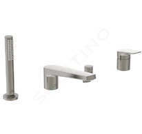 Ideal Standard La Dolce Vita - Baterie na okraj vany, 4-otvorová instalace, Silver Storm BD671GN