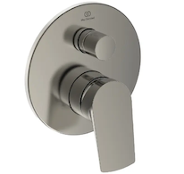 Ideal Standard La Dolce Vita - Baterie pod omítku, pro 2 spotřebiče, Silver Storm A7637GN