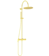 Ideal Standard La Dolce Vita - Sprchový set s baterií, průměr 30 cm, kartáčované zlato BD674A2