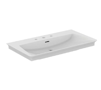 Ideal Standard La Dolce Vita - Umyvadlo, 86x47 cm, s přepadem, 3 otvory pro baterii, bílá E267601