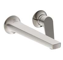 Ideal Standard La Dolce Vita - Umyvadlová baterie pod omítku, 2-otvorová instalace, Silver Storm BD957GN