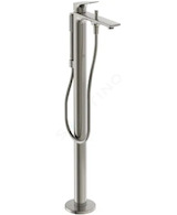 Ideal Standard La Dolce Vita - Vanová baterie do podlahy, Silver Storm BD673GN