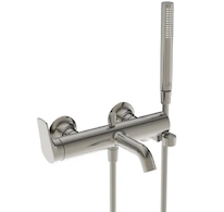 Ideal Standard La Dolce Vita - Vanová baterie s příslušenstvím, Silver Storm BD667GN
