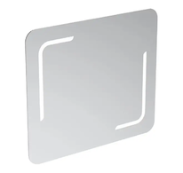 Ideal Standard Mirror&Light - Zrcadlo 80x70 cm s LED osvětlením a podsvícením T3351BH