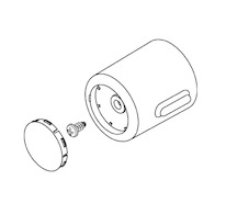 Ideal Standard  - Ovládací rukojeť, chrom F960892AA