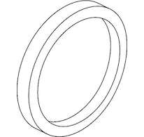 Ideal Standard Podomítkové díly - Kruhový distanční rámeček s krytkou pro sprchové baterie, průměr 163 mm, chrom A962465AA
