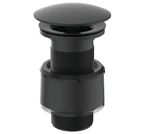 Ideal Standard Příslušenství - Neuzavíratelná výpusť, černá J3291XG