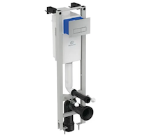 Ideal Standard ProSys - Předstěnová instalace ECO M pro závěsné WC s tlačítkem, chrom E2332AA