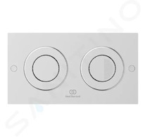 Ideal Standard Septa Pro - Ovládací tlačítko splachování P2, nerez ocel R0134MY