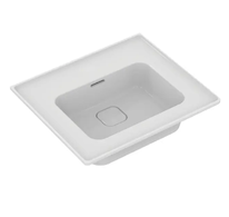 Ideal Standard Strada II - Nábytkové umyvadlo 54x46 cm, bez otvoru pro baterii, s Ideal Plus, bílá T3632MA