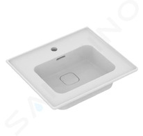 Ideal Standard Strada II - Nábytkové umyvadlo 54x46 cm, s otvorem pro baterii, bílá T298801