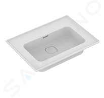 Ideal Standard Strada II - Nábytkové umyvadlo 64x46 cm, bez otvoru pro baterii, bílá T363301