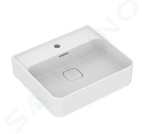 Ideal Standard Strada II - Umyvadlo 50x43 cm, s přepadem, otvor pro baterii, bílá T364301