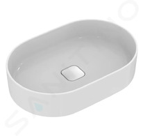 Ideal Standard Strada II - Umyvadlo bez přepadu 60x40 cm, s Ideal Plus, bílá T2981MA