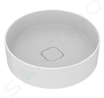 Ideal Standard Strada II - Umyvadlo bez přepadu, průměr 45 cm, s Ideal Plus, bílá T2959MA
