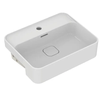 Ideal Standard Strada II - Umyvadlo polozápustné, 50x40 cm, s Ideal Plus, bílá T2993MA