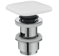 Ideal Standard Strada II - Umyvadlová výpust Click-Clack, bílá T362901