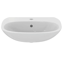 Ideal Standard Tesi - Umyvadlo 60x48 cm, s přepadem, otvor pro baterii, bílá T352201