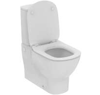 Ideal Standard Tesi - WC kombi se sedátkem SoftClose, vario odpad, spodní napouštění, AquaBlade, bílá T371701
