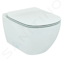 Ideal Standard Tesi - Závěsné WC se sedátkem SoftClose, AquaBlade, bílá T354601