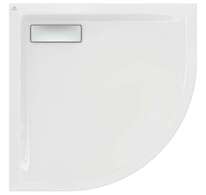 Ideal Standard Ultra Flat New - Sprchová vanička, čtvrtkruh 90x90 cm, bílá T449201