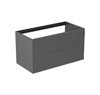 Ideal Standard  - Umyvadlová skříňka, 100x54x51 cm, 2 zásuvky, matný antracit T4357Y2
