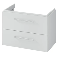 kielle Arkas I - Skříňka pod umyvadlo 79x44x57 cm, 2 zásuvky, šedá 50011802