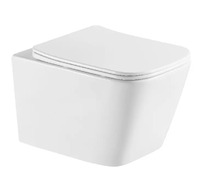 kielle Arkas I - Závěsné WC se sedátkem Softclose, Vortex Rimless +, bílá 30111010-SET1